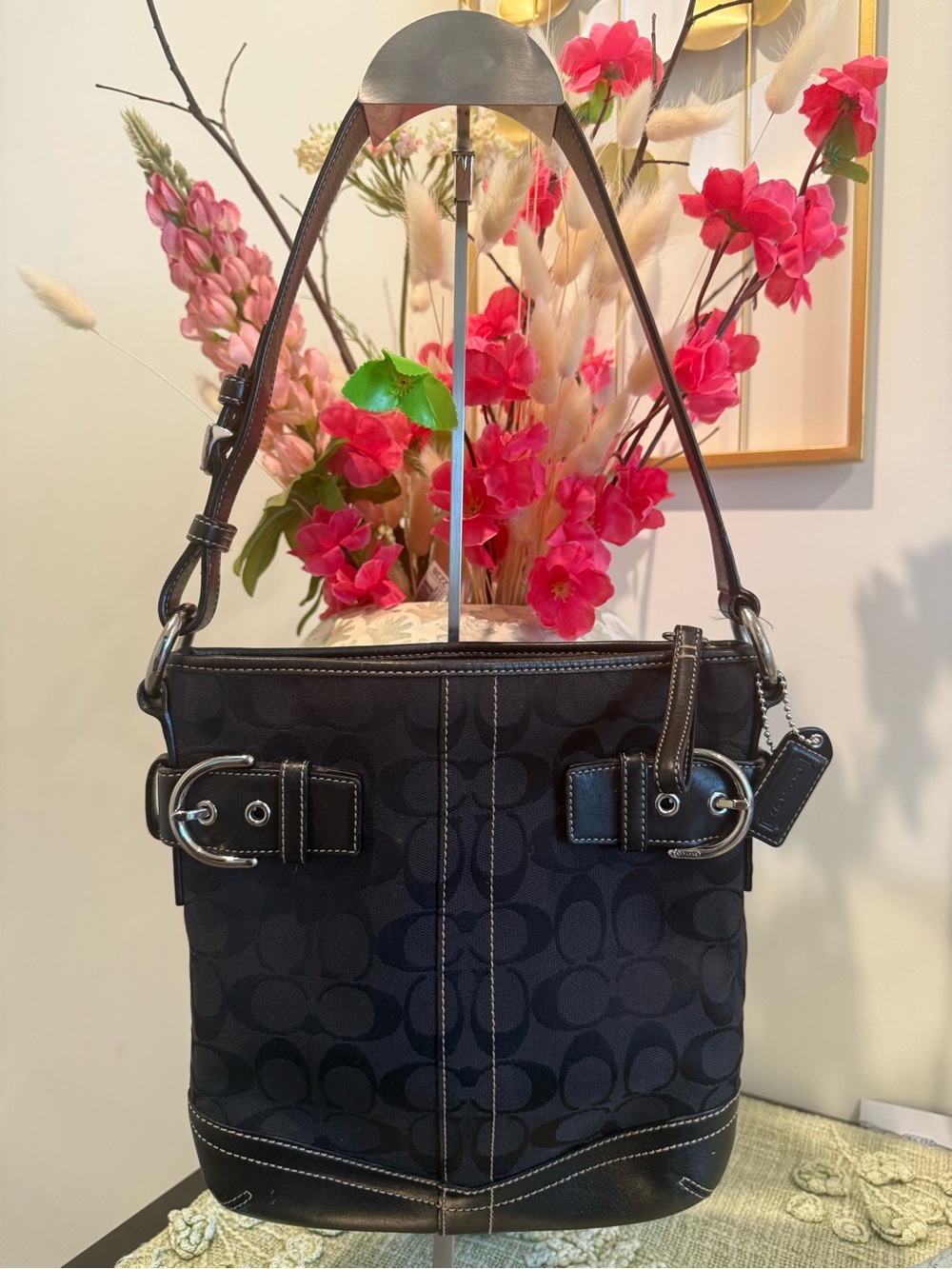 Coach vintage Soho Signature Jacquard Slim Duffle Bag (Style No. 3577